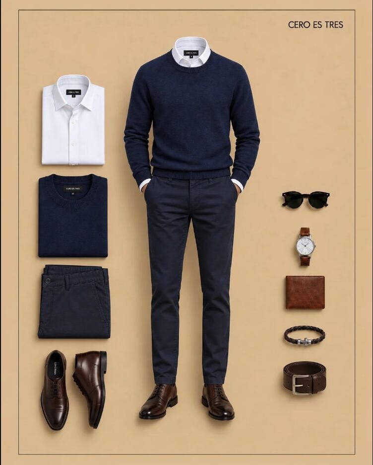 TRAVEL-CAPSULE-6X8 - TRAVEL CAPSULE — 6 PRENDAS, 8 OUTFITS