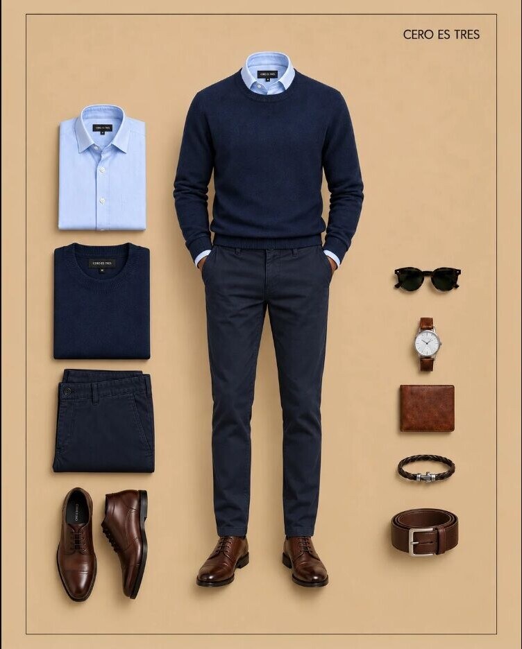 TRAVEL-CAPSULE-6X8 - TRAVEL CAPSULE — 6 PRENDAS, 8 OUTFITS