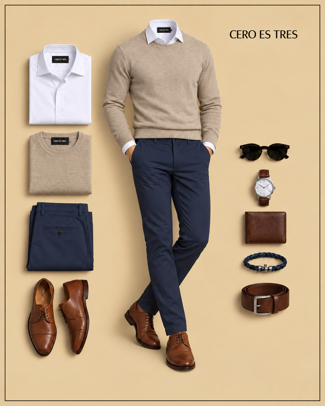 PREMIUM-TRAVEL-6X8 - PREMIUM TRAVEL CAPSULE — 6 PRENDAS, 8 OUTFITS