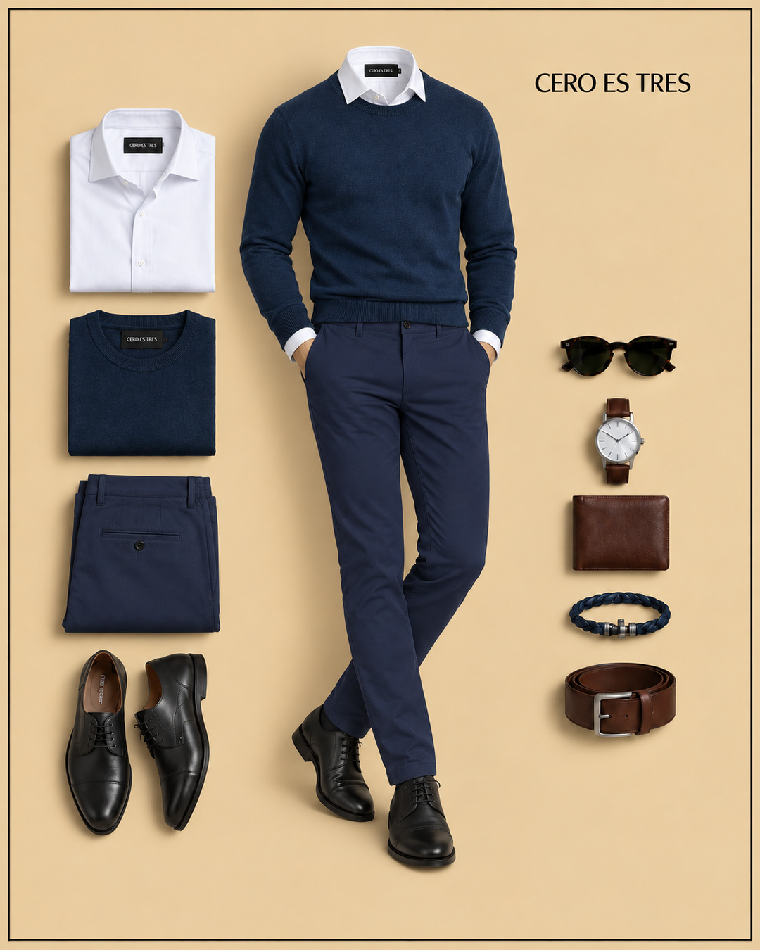 PREMIUM-TRAVEL-6X8 - PREMIUM TRAVEL CAPSULE — 6 PRENDAS, 8 OUTFITS