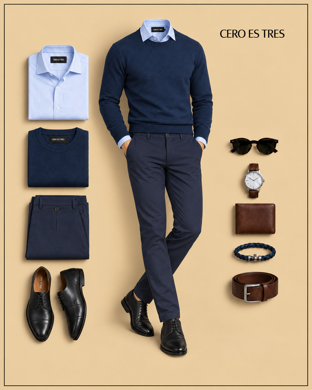 PREMIUM-TRAVEL-6X8 - PREMIUM TRAVEL CAPSULE — 6 PRENDAS, 8 OUTFITS