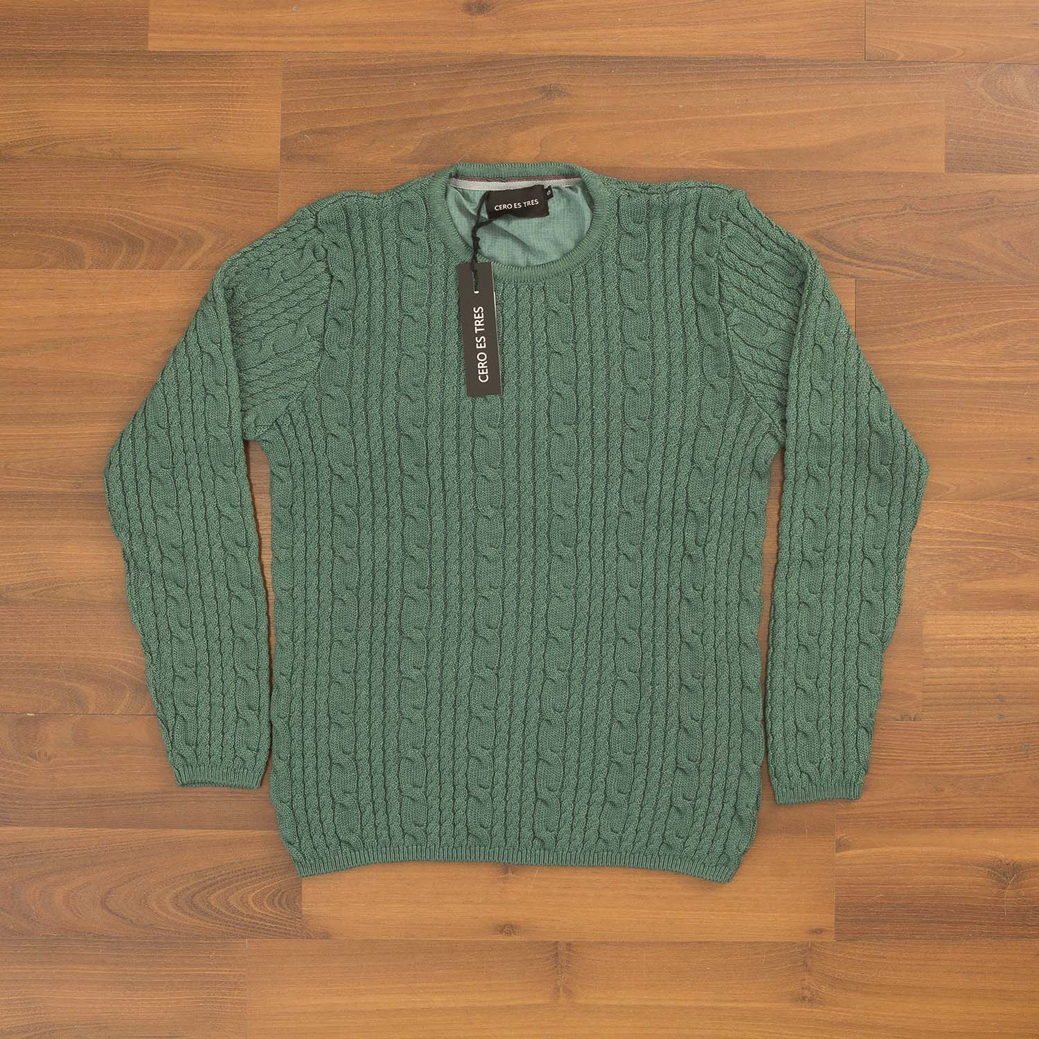 SWEATER TRENZA VERDE