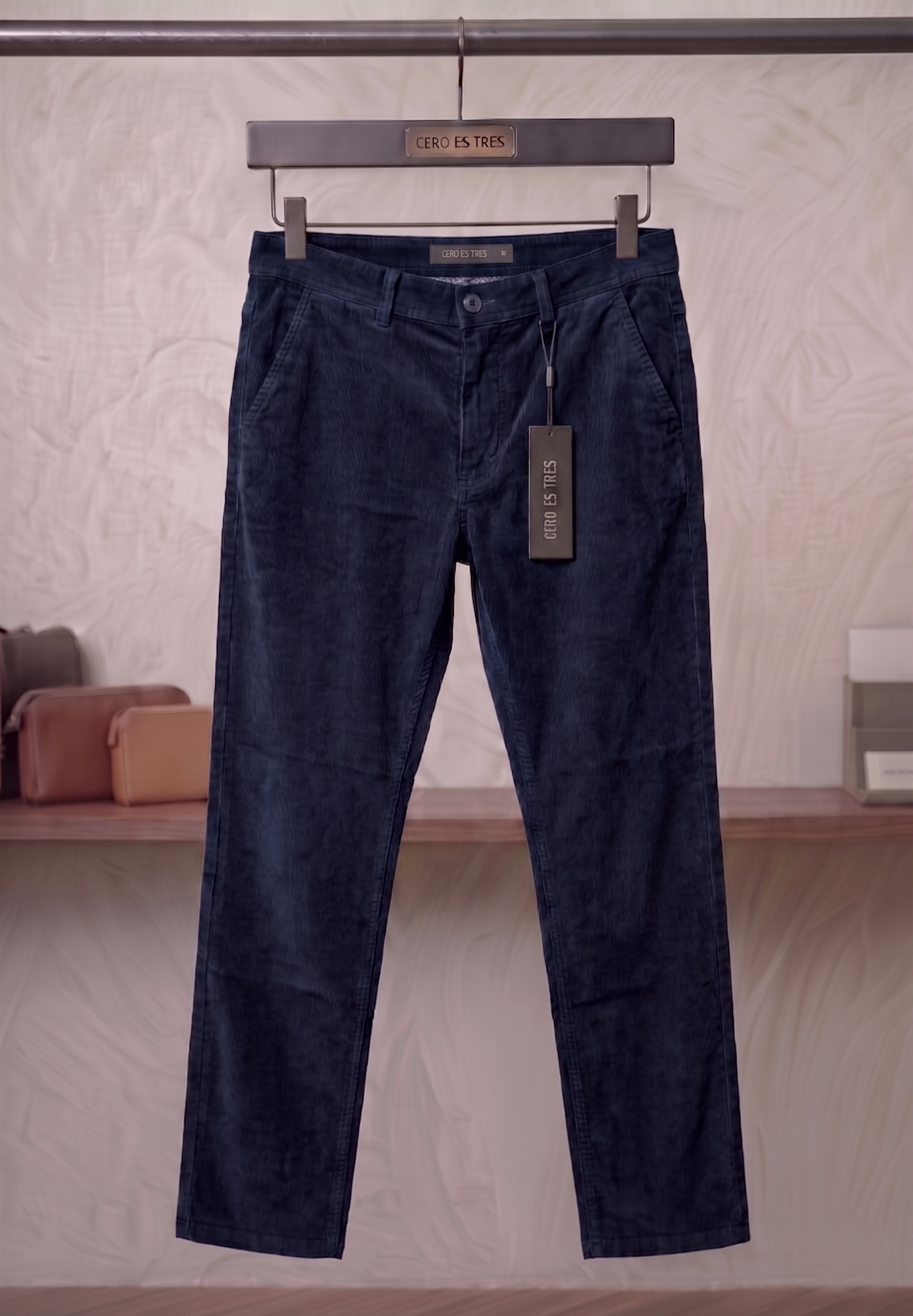 3310AM - PANTALON MAROCCHINO AZUL MARINO