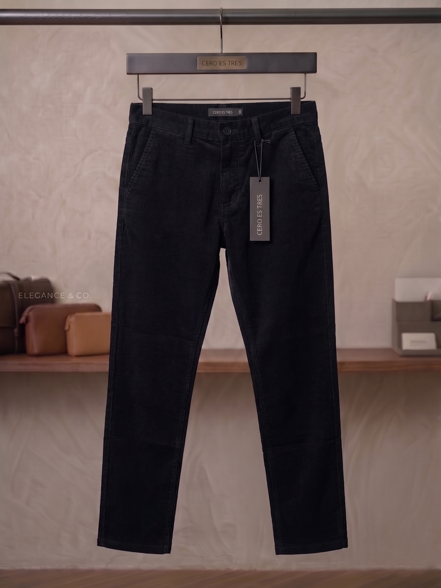 PANTALON MAROCCHINO NEGRO