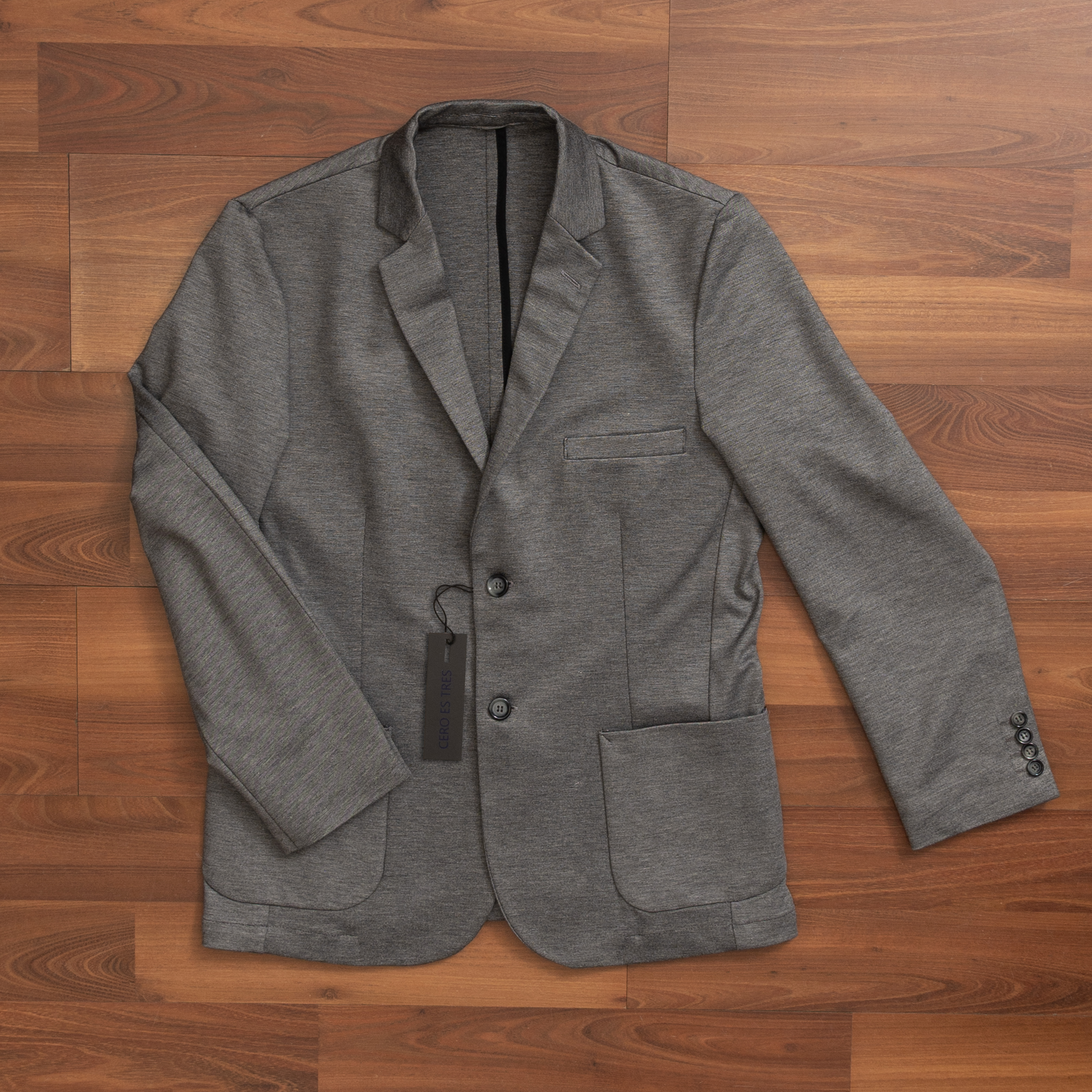8015GR - SACO RISTRETTO GRIS