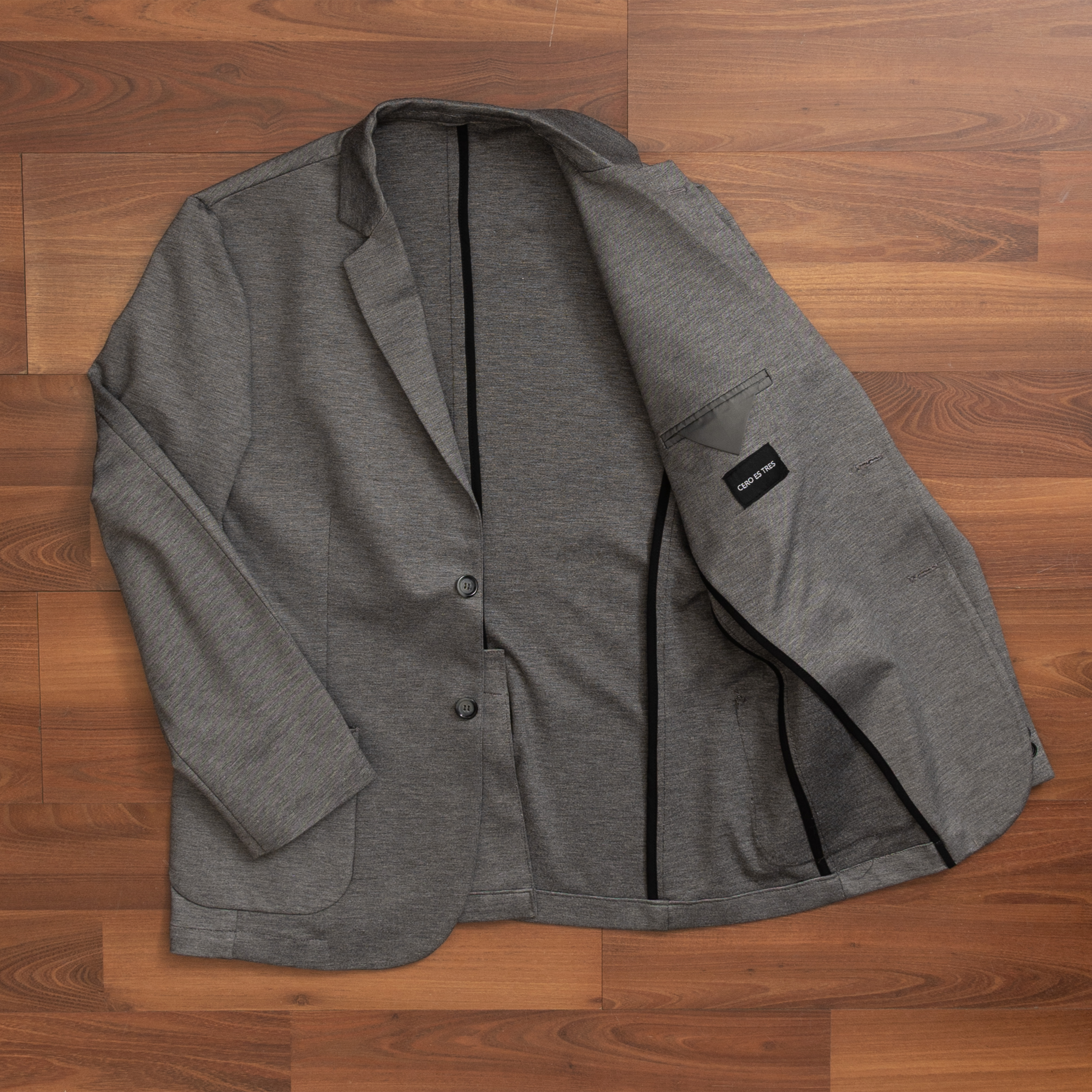 8015GR - SACO RISTRETTO GRIS