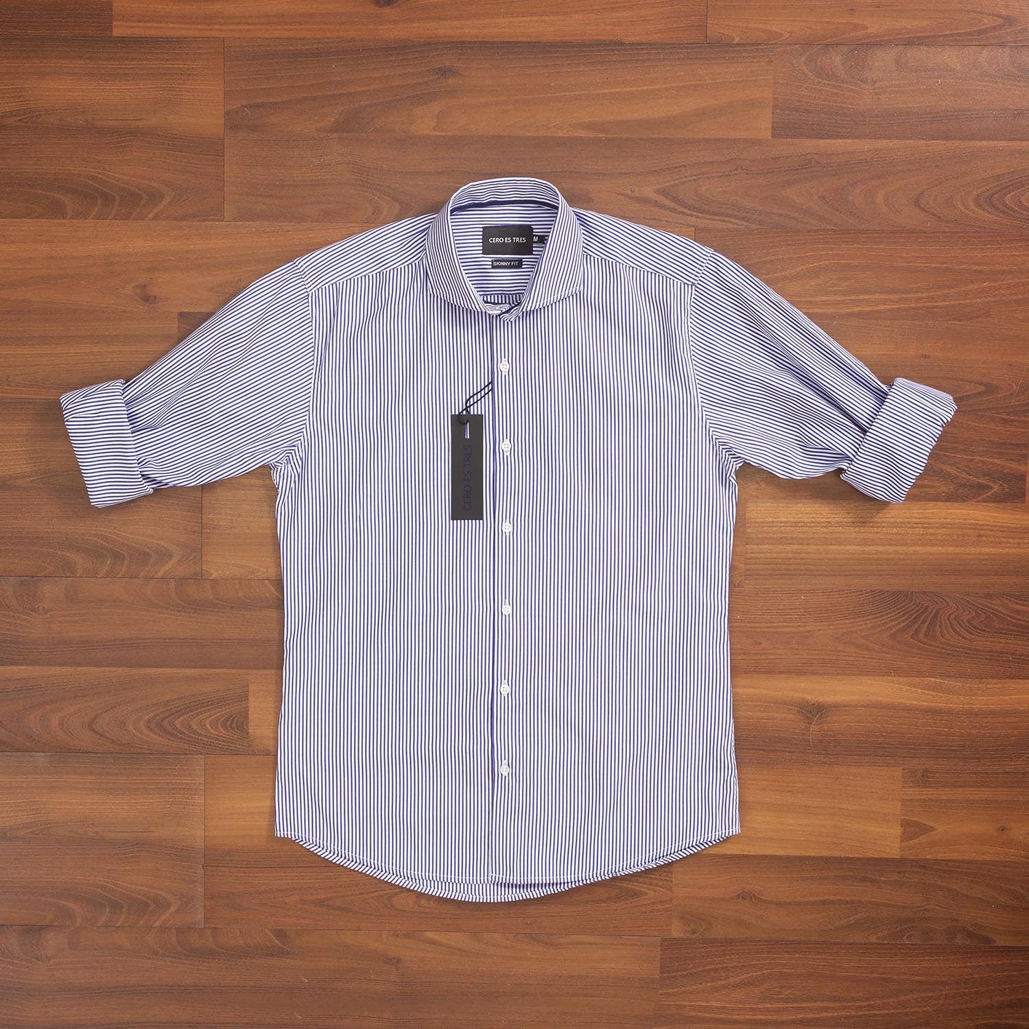 CAMISA VARANASI SKSP AZUL MARINO