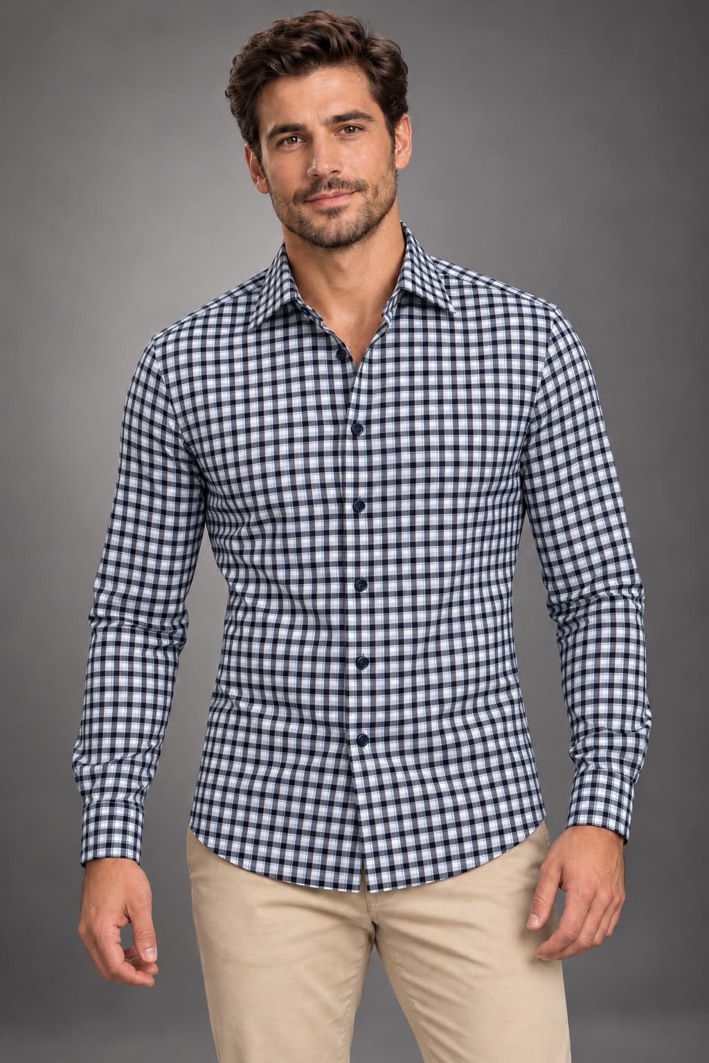 CAMISA ANKARA SKB CELESTE