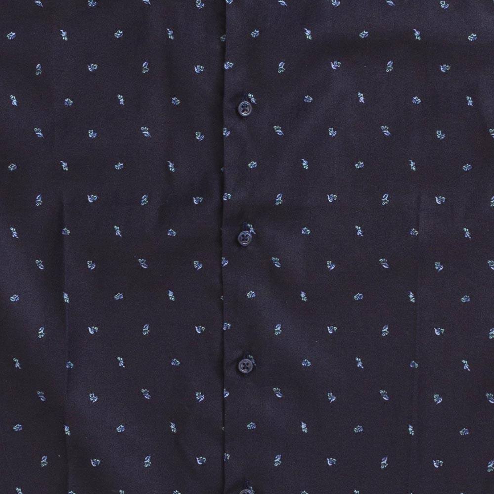 6518SKSPCOV01 - CAMISA SKINNY SUPER PREMIUM COVENTRY - VERDE/MARINO