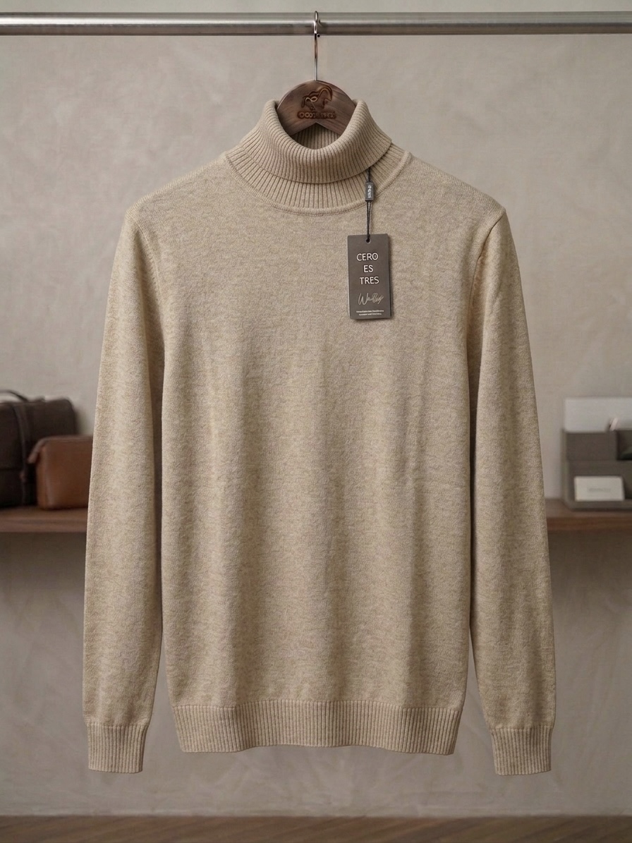 SWEATER BOCK BEIGE