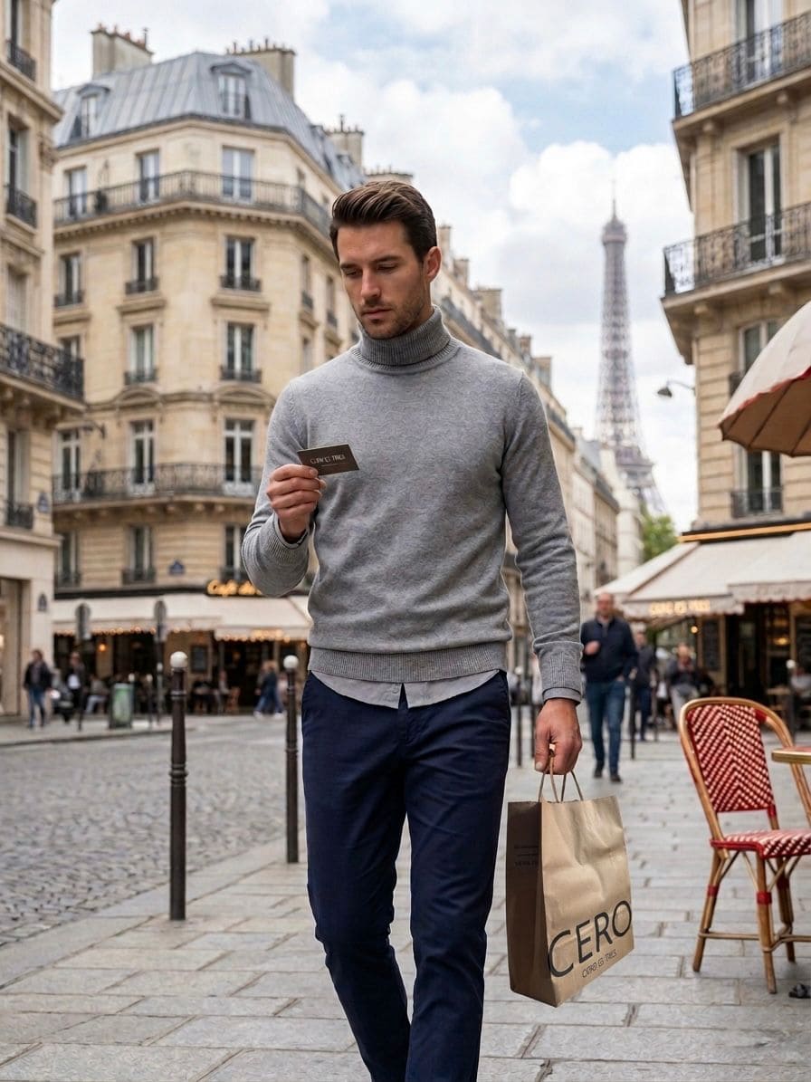 5251GM - SWEATER BOCK GRIS MEDIO