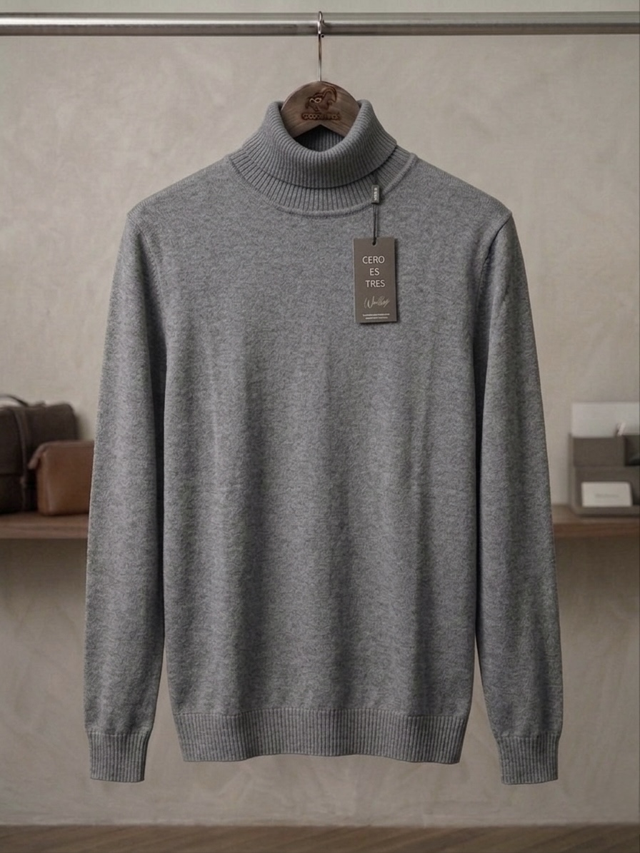 SWEATER BOCK GRIS MEDIO