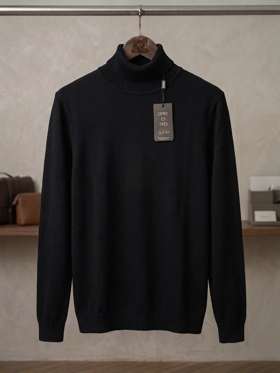 SWEATER BOCK NEGRO