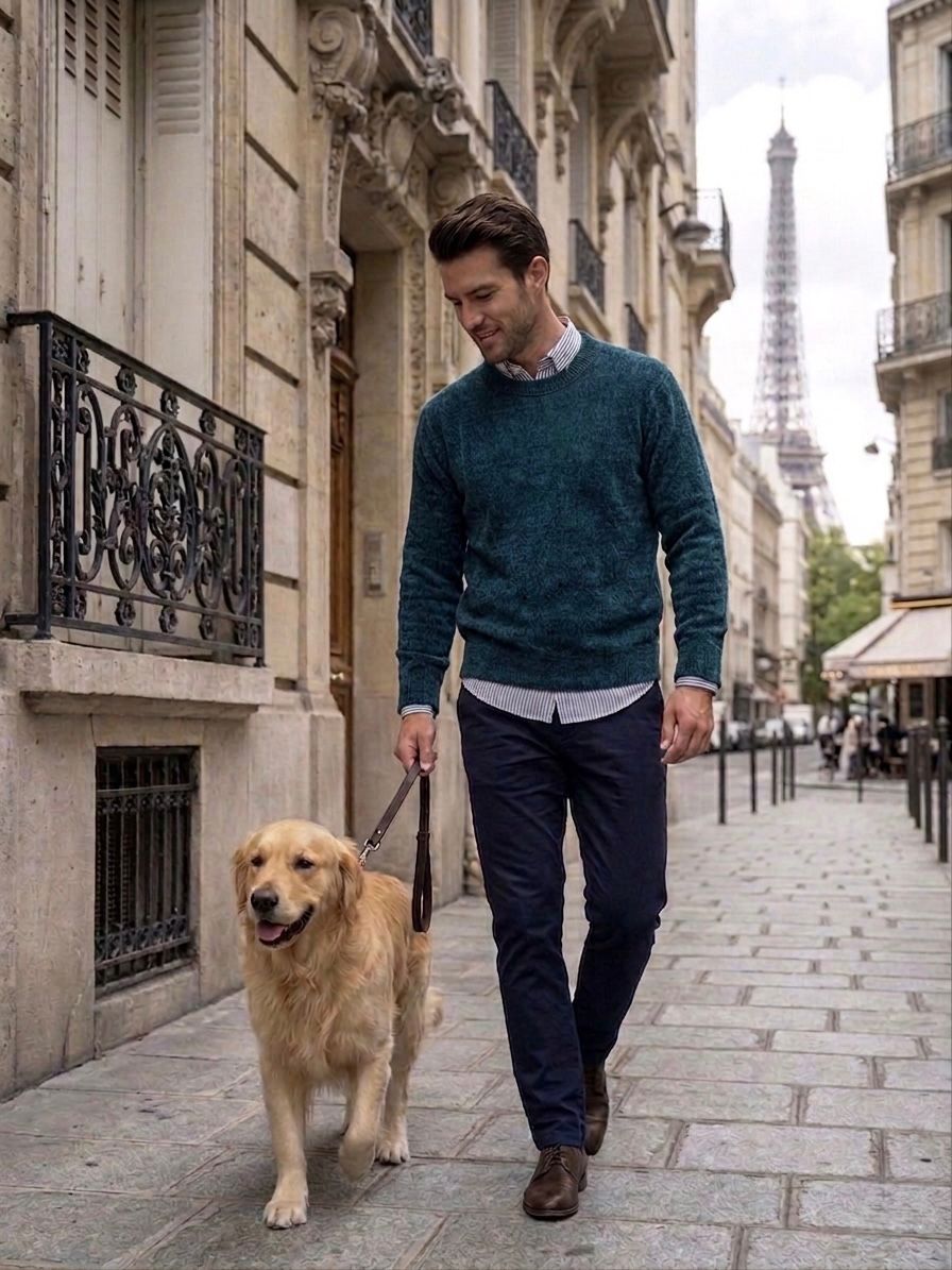 5252VE - SWEATER LAGER VERDE