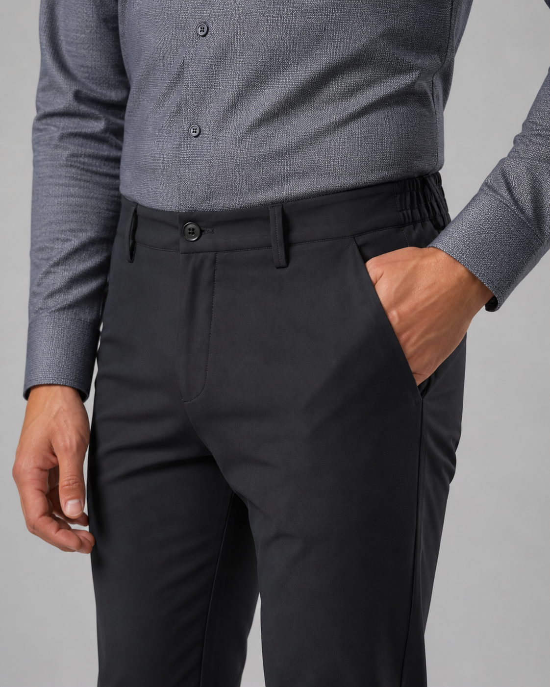 PANTALON COCKTAIL BLACK