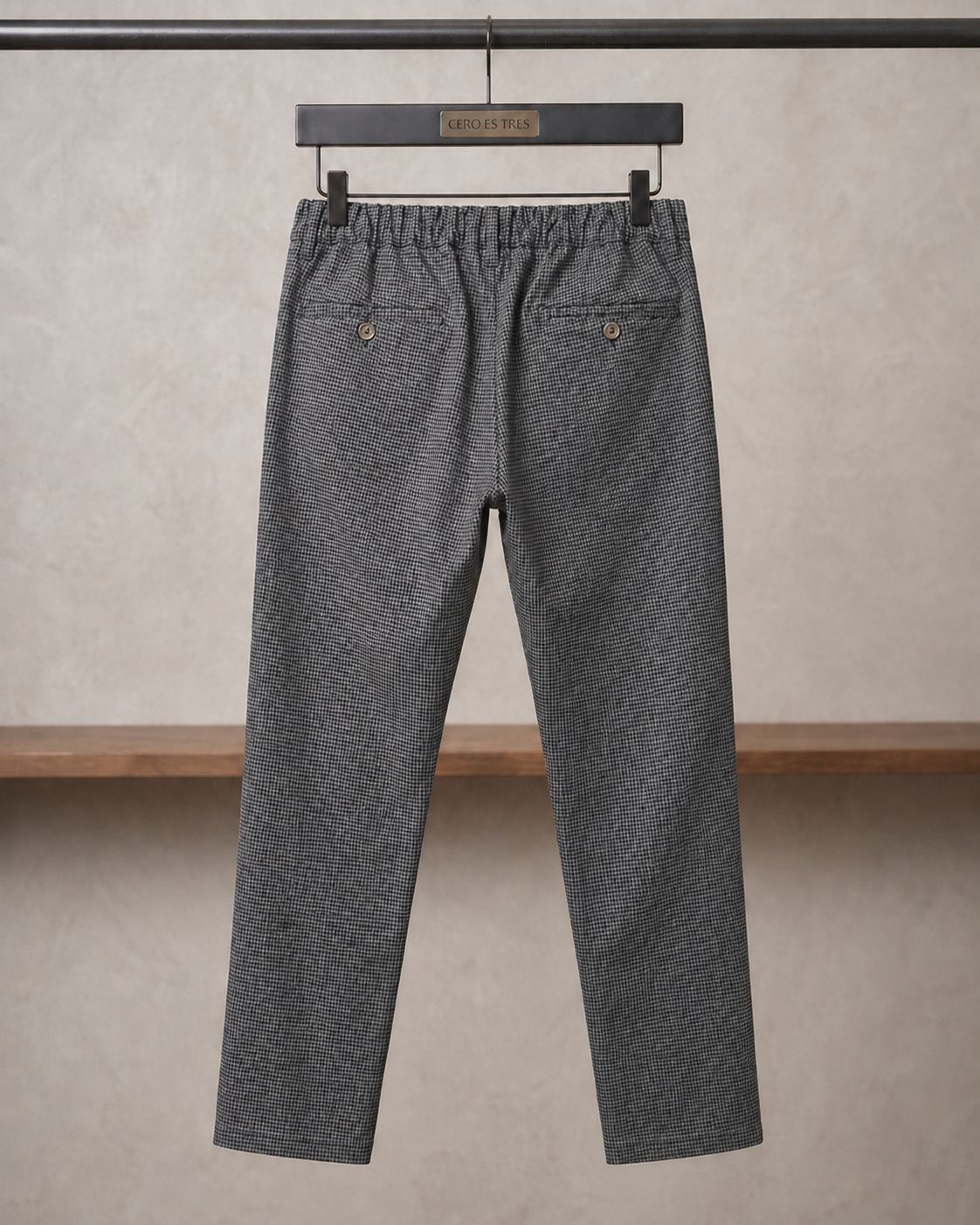 3314GT - PANTALON PINOT GRIS TOPO