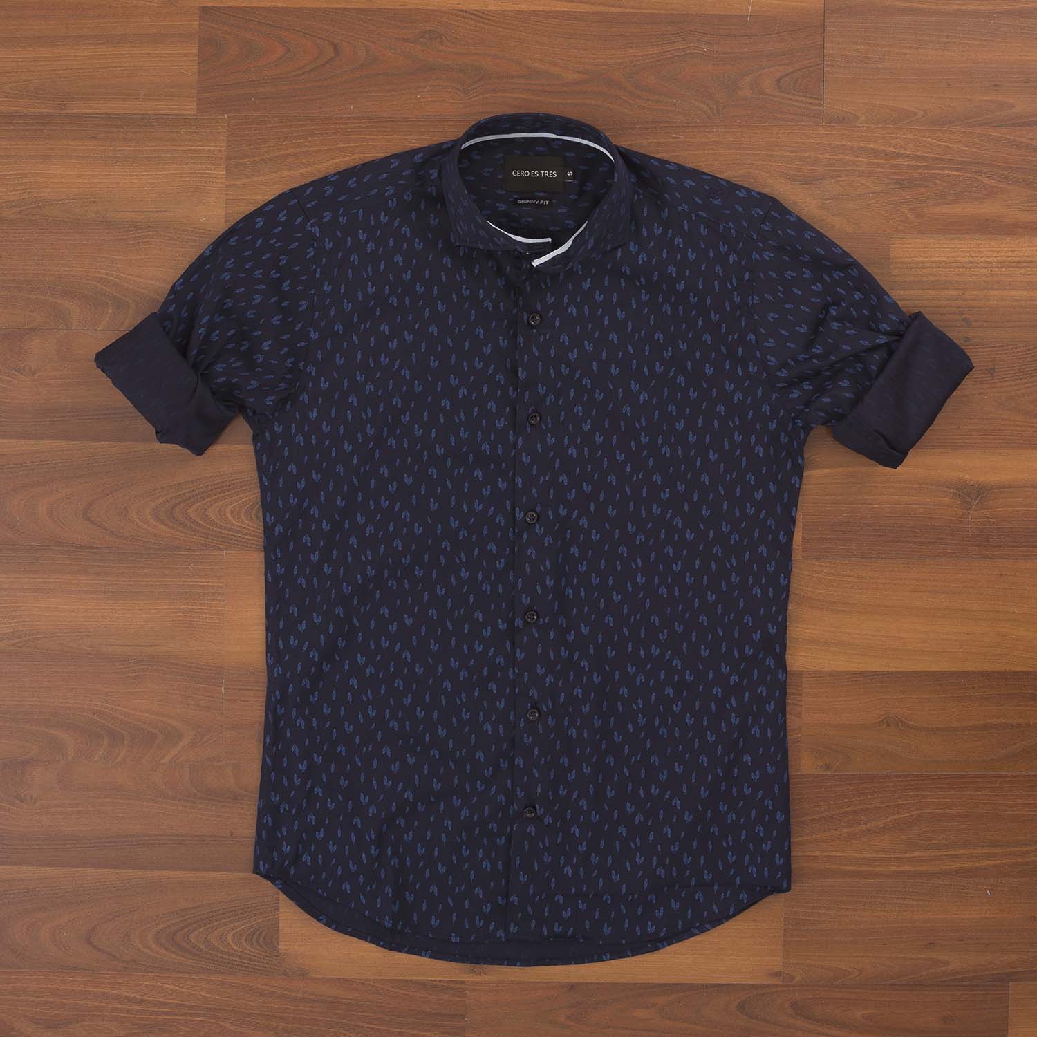 CAMISA BAMAKO SKSP AZUL MARINO