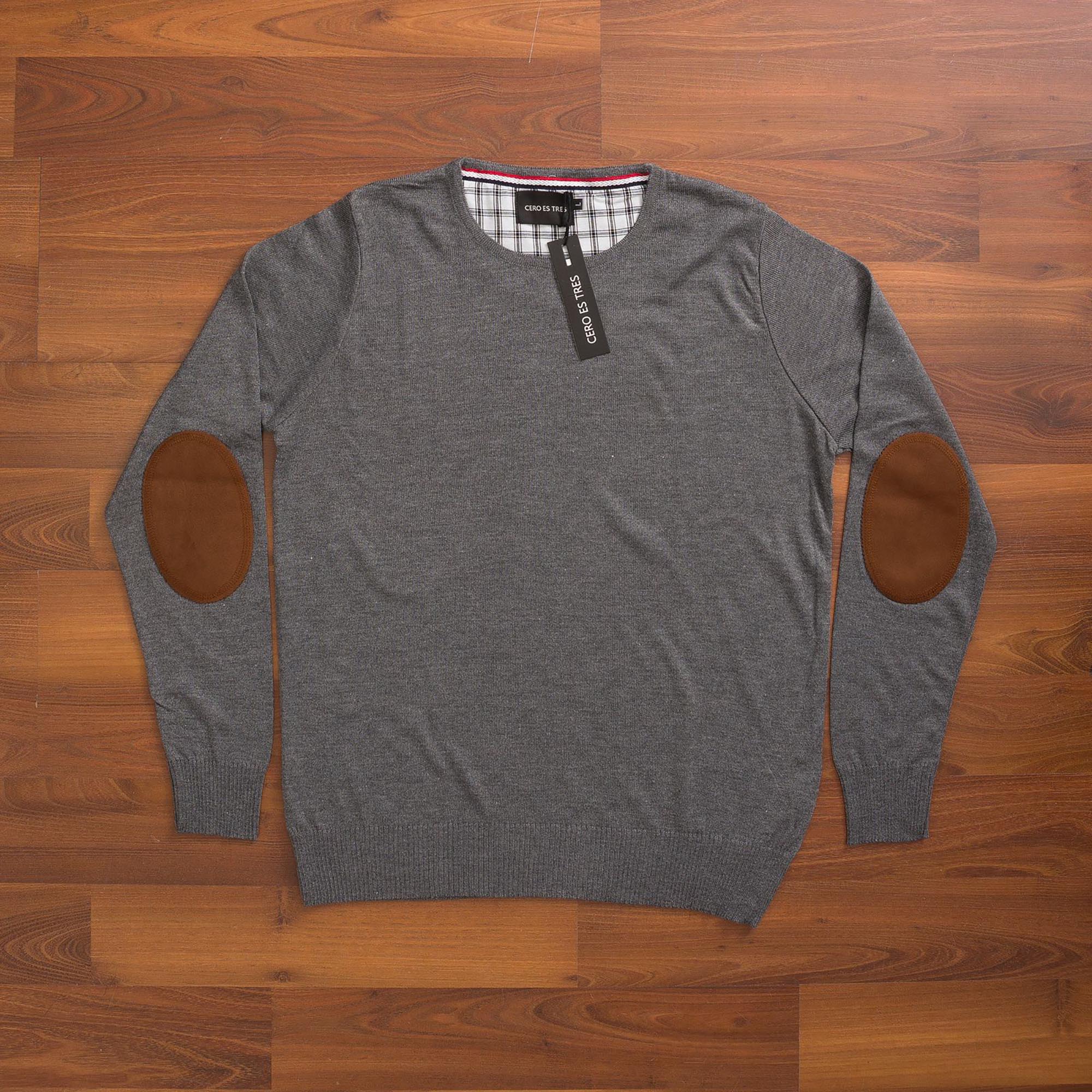 5207GRMO - SWEATER GAEL PITUCON GRIS MELANGE OSCURO