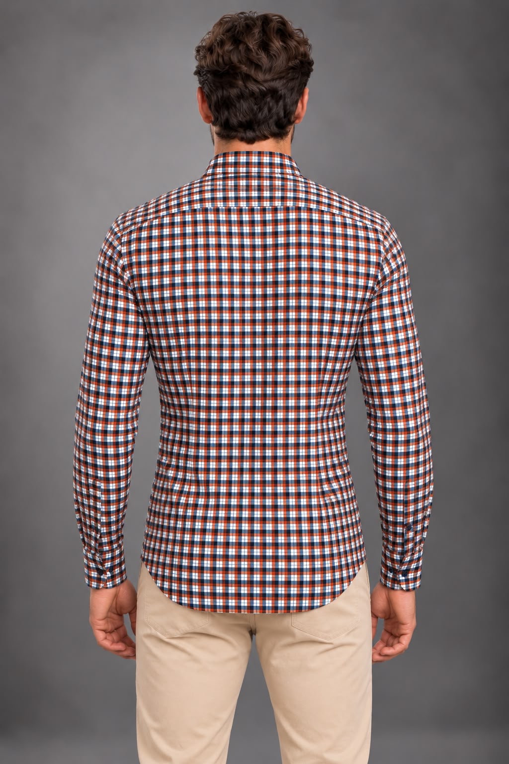 6520CUAMLNA - CAMISA ANKARA SKB NARANJA