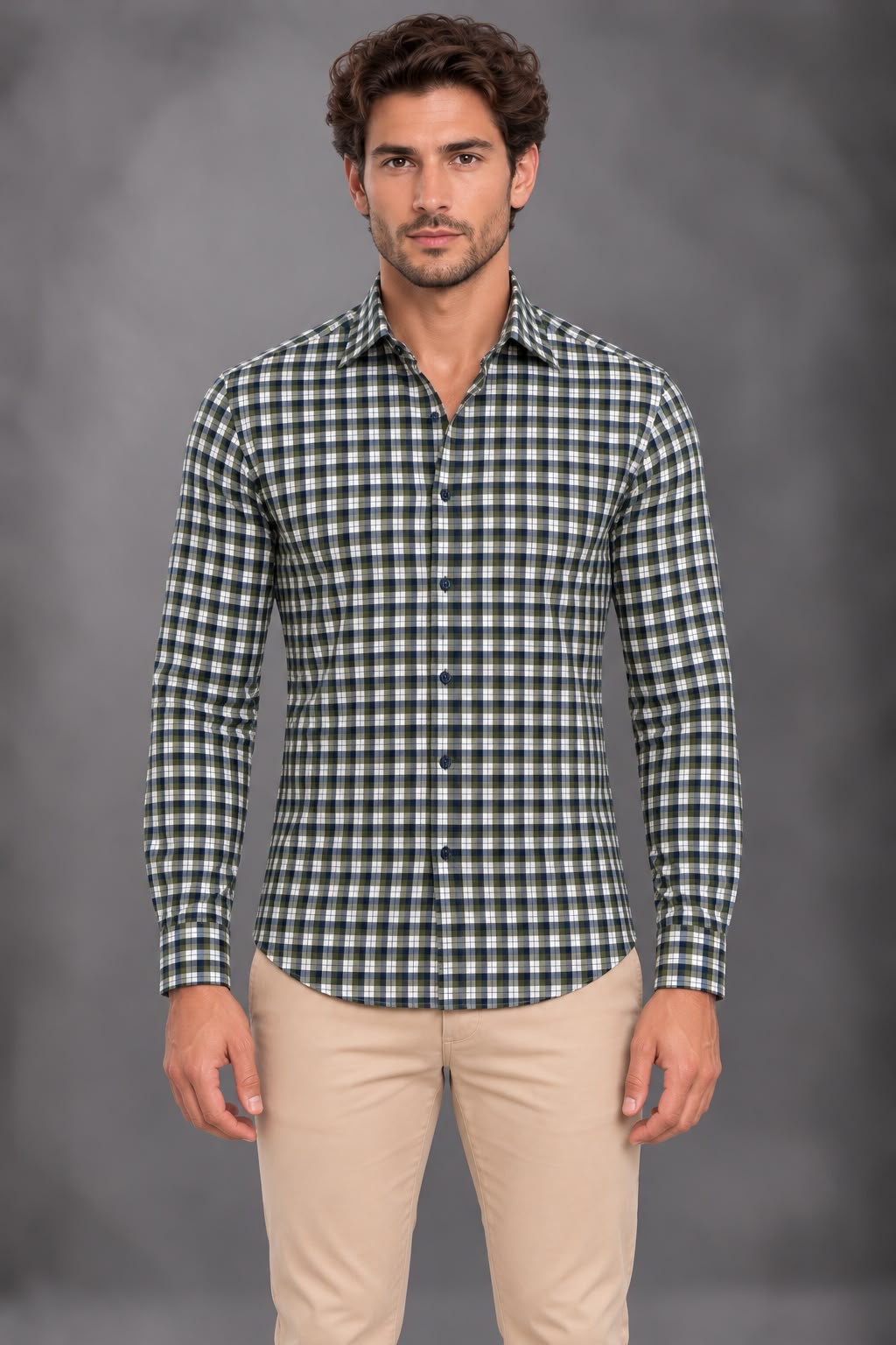 CAMISA ANKARA SKB VERDE