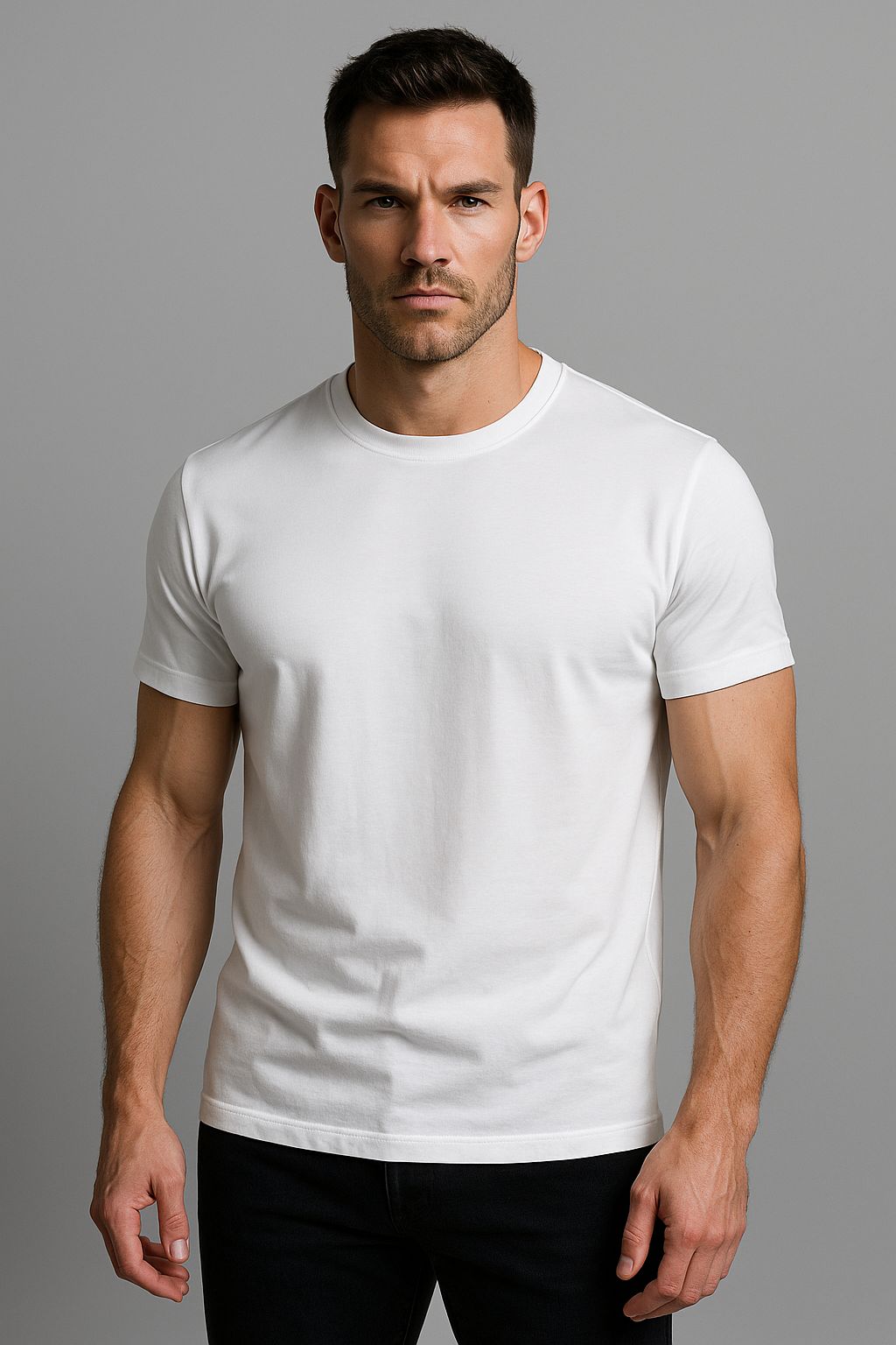 REMERA BASIC BLANCO