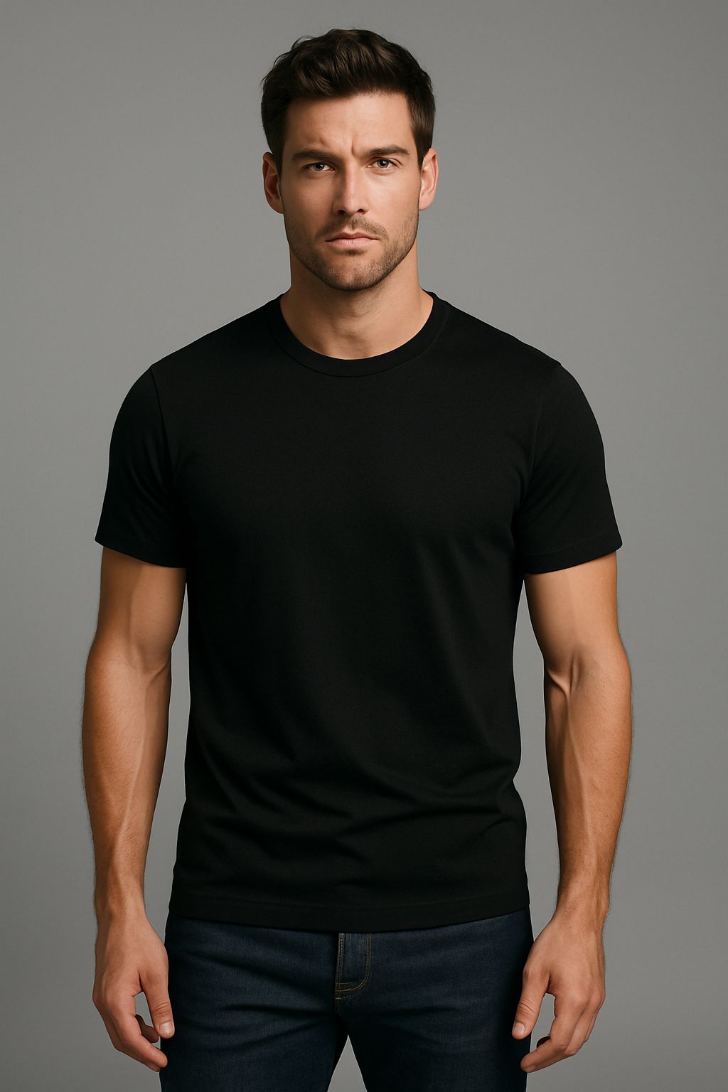 REMERA BASIC NEGRO