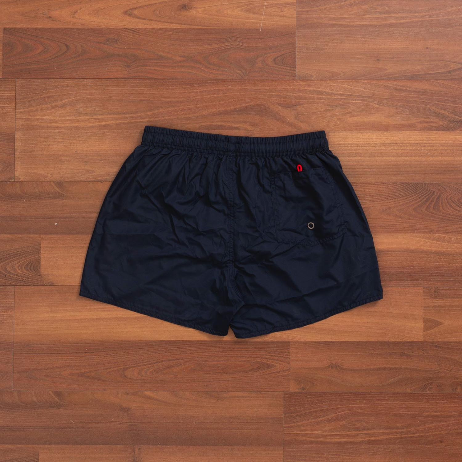 1611AM - SHORT DE BAÑO LISO AZUL MARINO