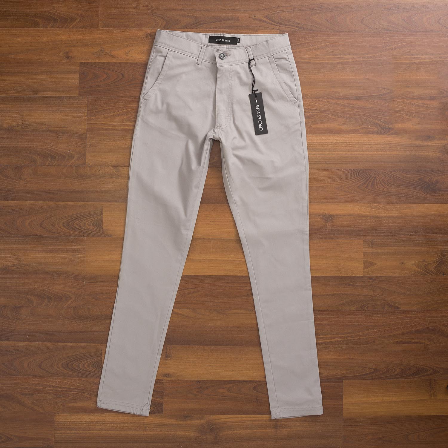 3305GM - BORG DENIMWEAR SKINNY FIT GRIS MEDIO