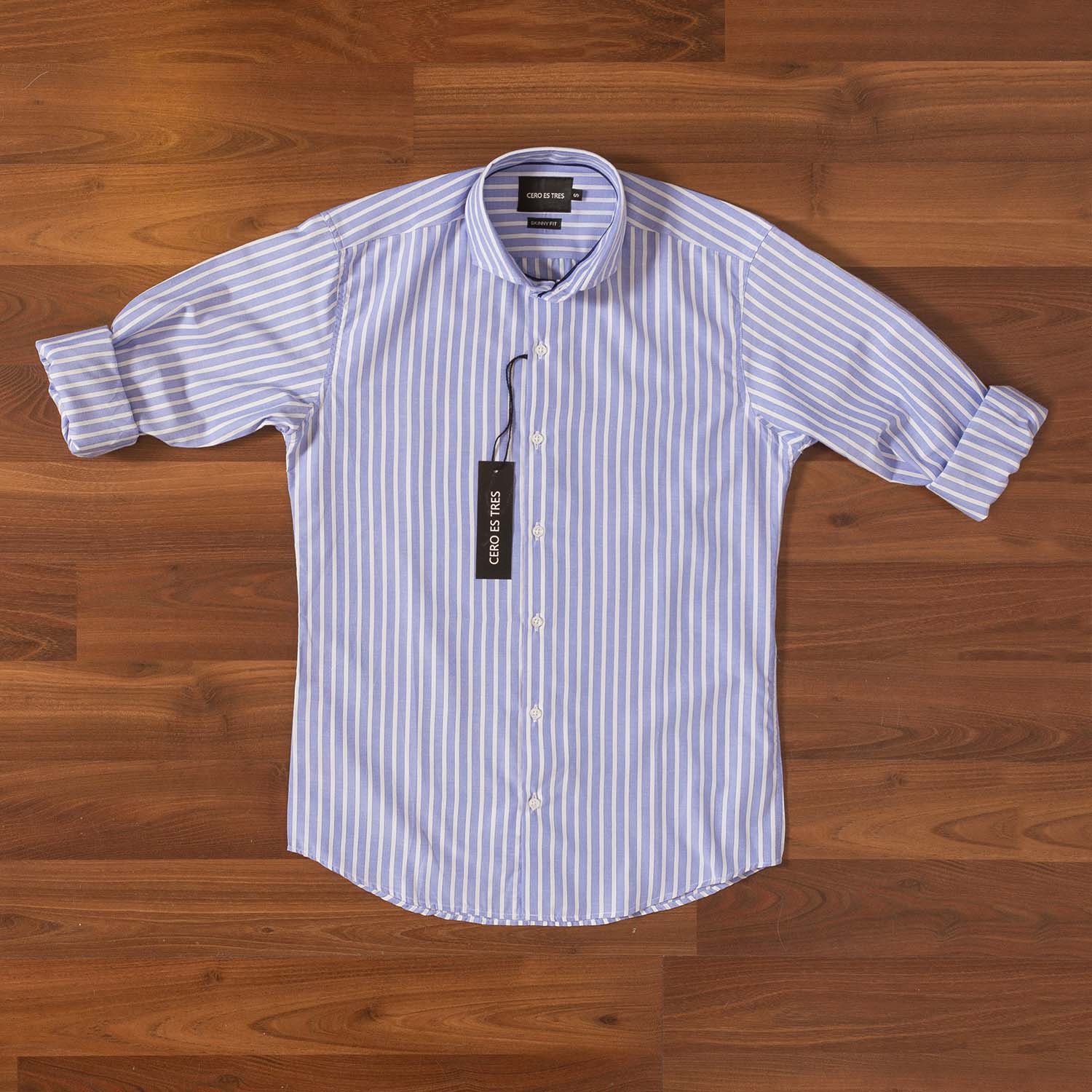 CAMISA RICCIA SKP AZUL