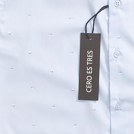 6733FANMLCE - CAMISA POPPY SKSP CELESTE